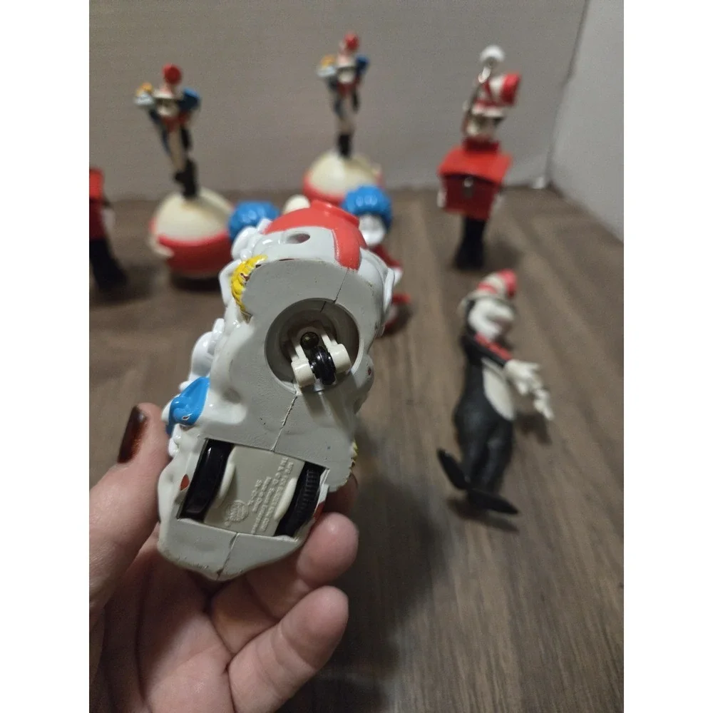 Dr. Seuss McDonald's Cat in the Hat Thing 1 & Thing 2 Toy Lot 2003